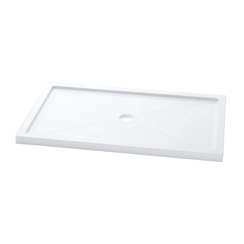 BASE DE DOUCHE BL36 BLANCHE - DRAIN CENTRAL