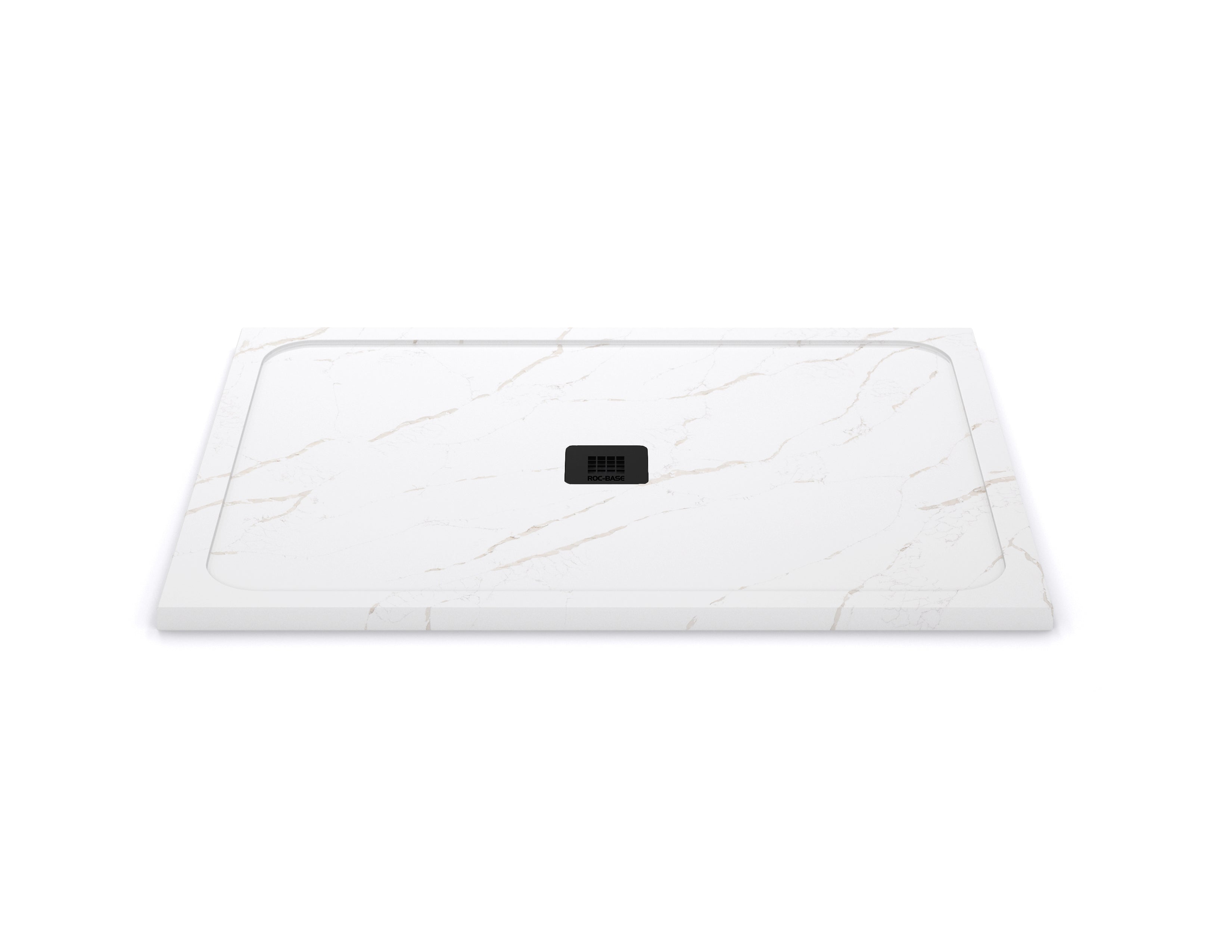 SHOWER BASE - CALACATTA QUARTZ