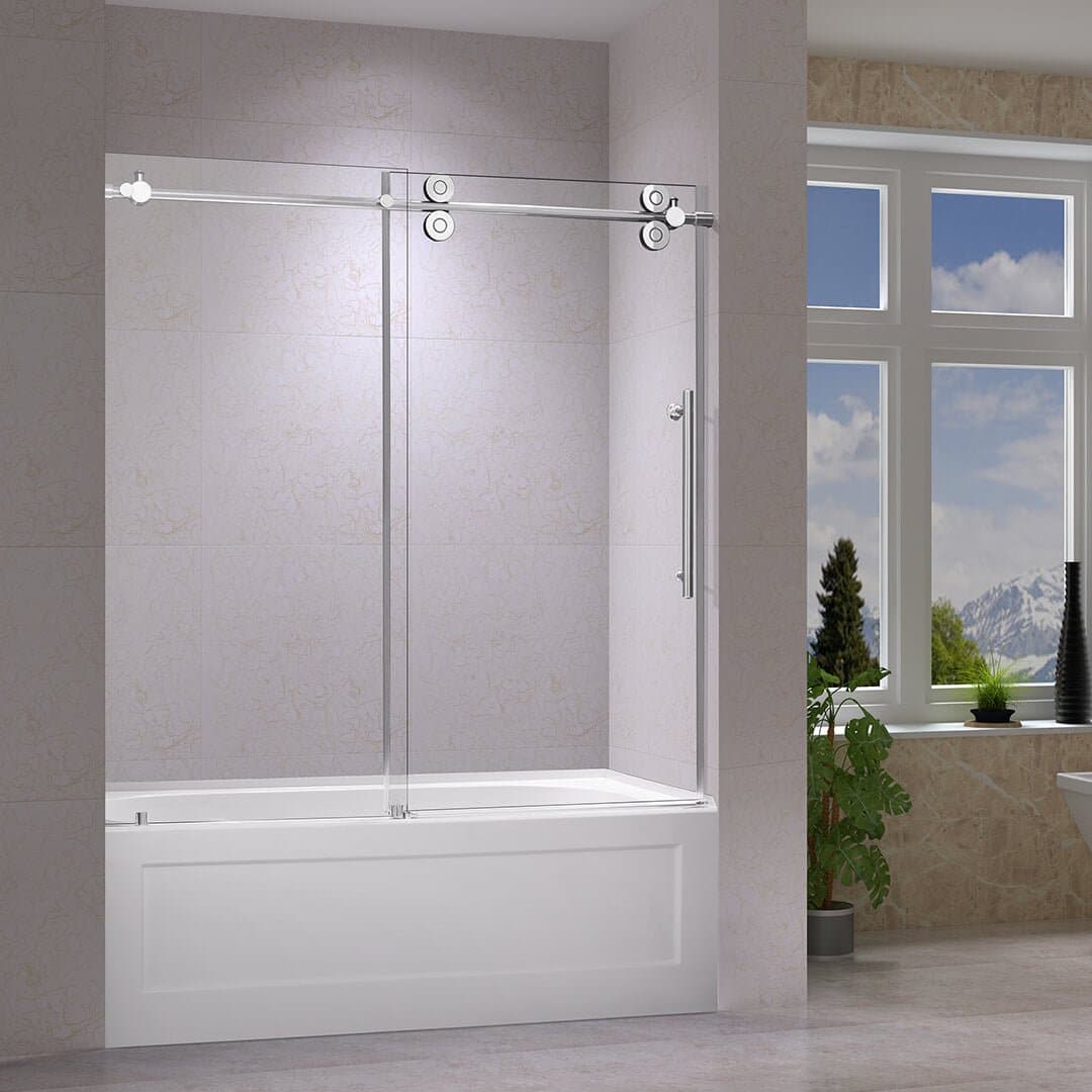 PORTE DE BAIN DOUCHE COULISSANTE - ZARO 8MM - SALLE DE BAIN VODA