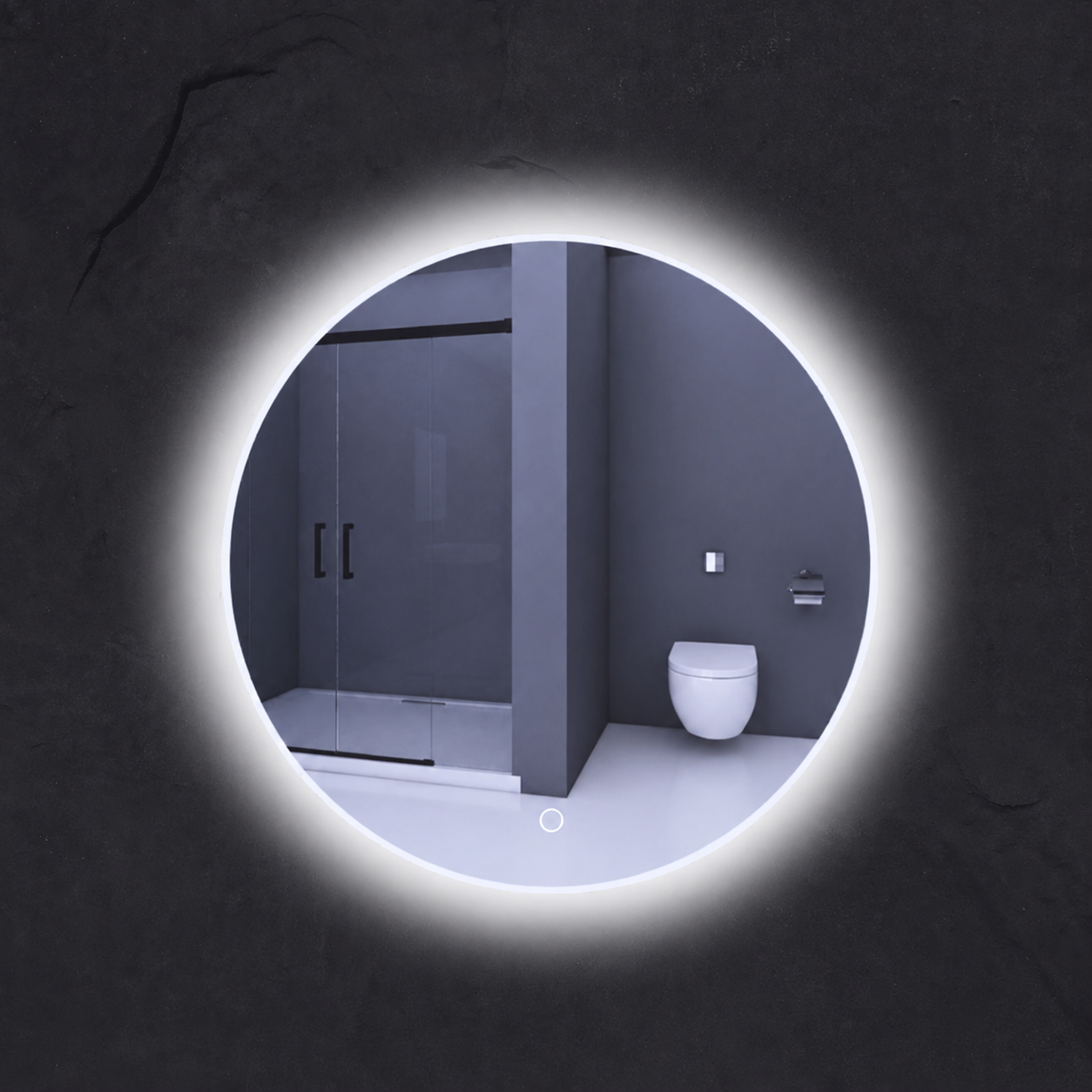 MIROIR LED ROND - RONDA 36"