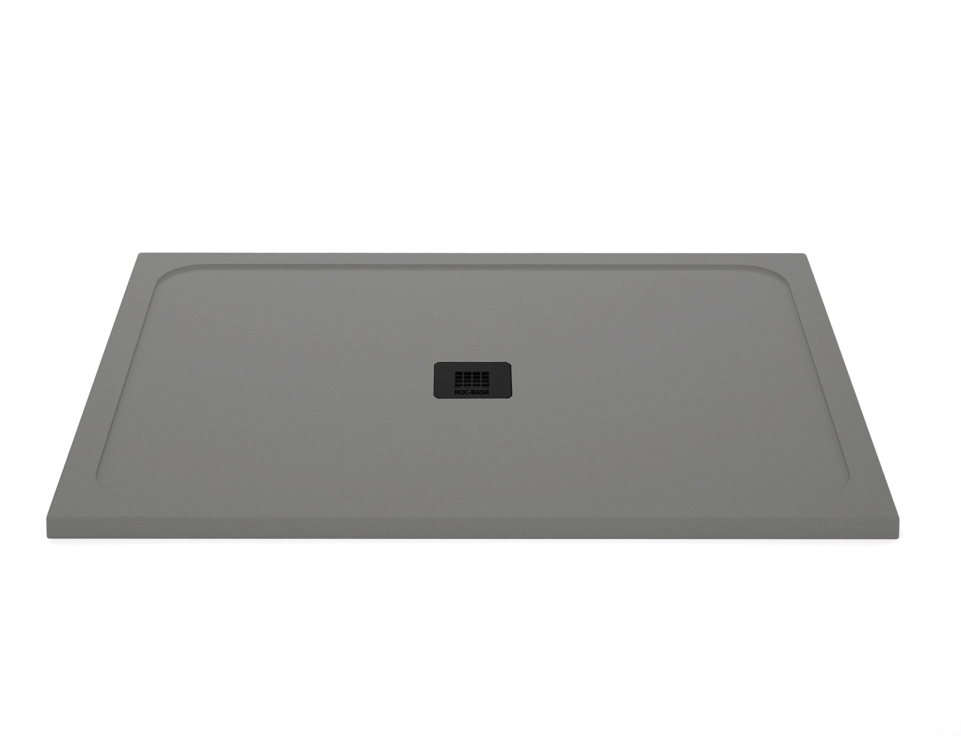 SHOWER BASE ROC BASE - UPTOWN GREY QUARTZ