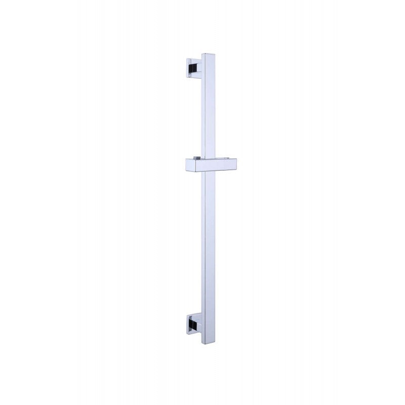 SHOWER SLIDING BAR SQUARE - CHROME