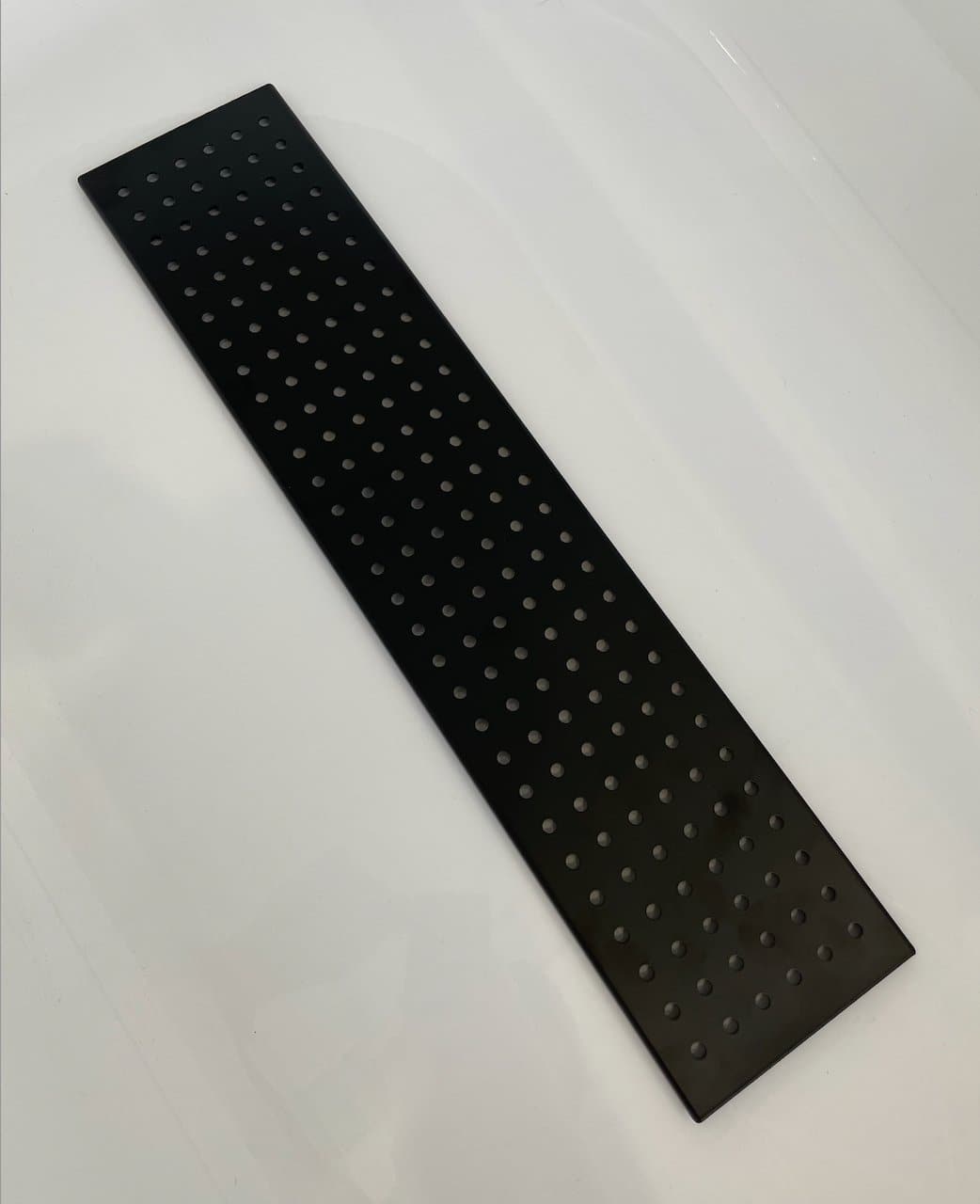 COUVERCLE DE DRAIN LINEAIRE - NOIR - SALLE DE BAIN VODA