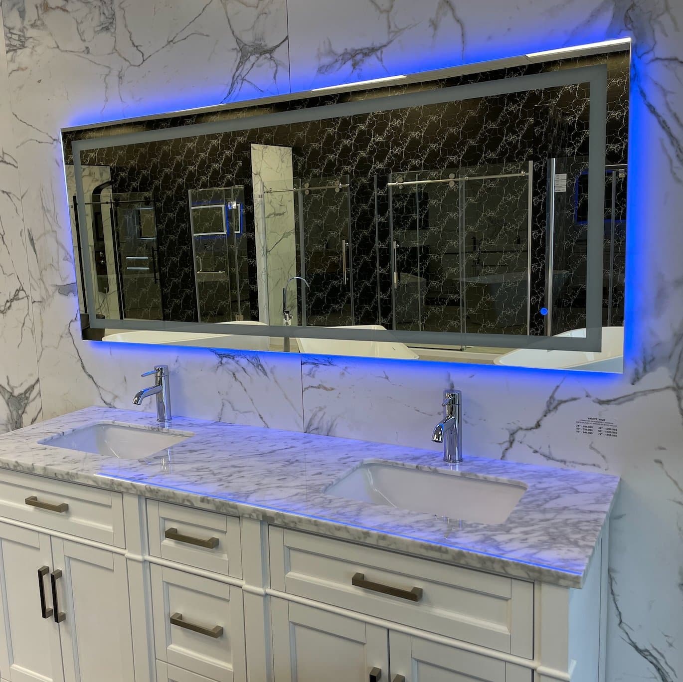 MIROIR LED DL24 - 24 x 32" - SALLE DE BAIN VODA