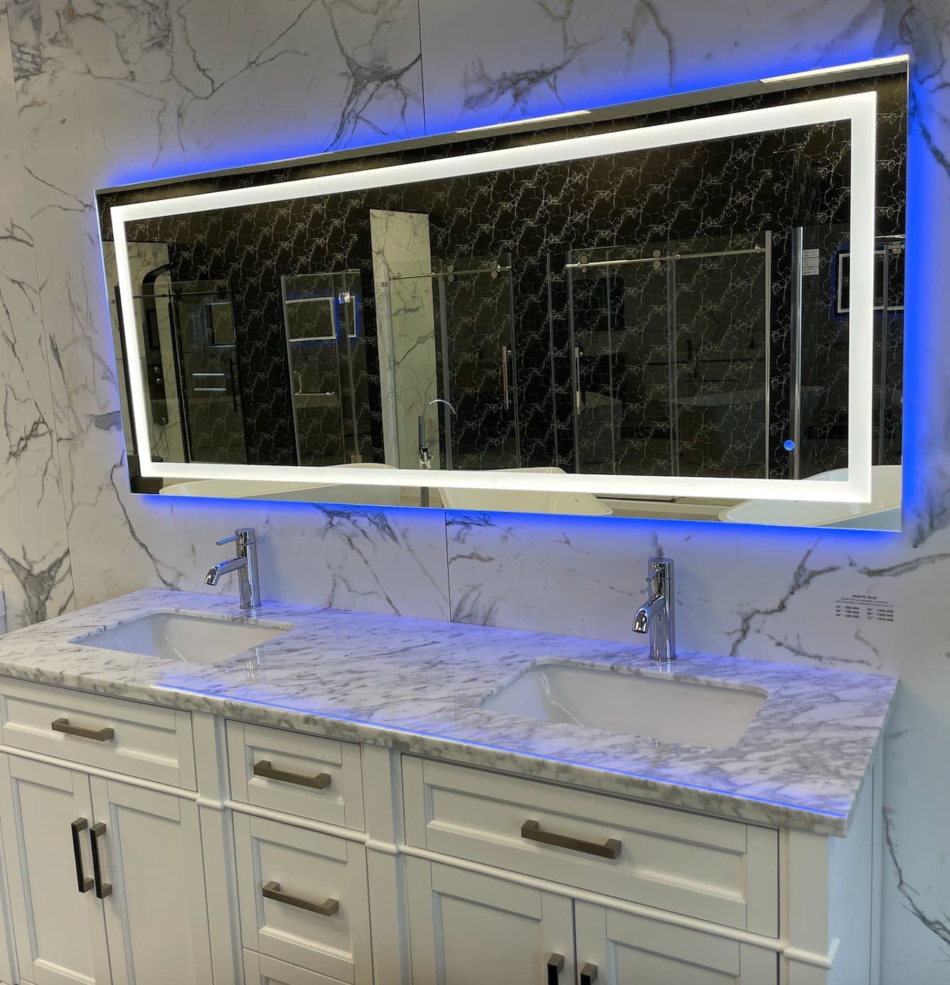 MIROIR LED DL36 - 36 x 28" - SALLE DE BAIN VODA