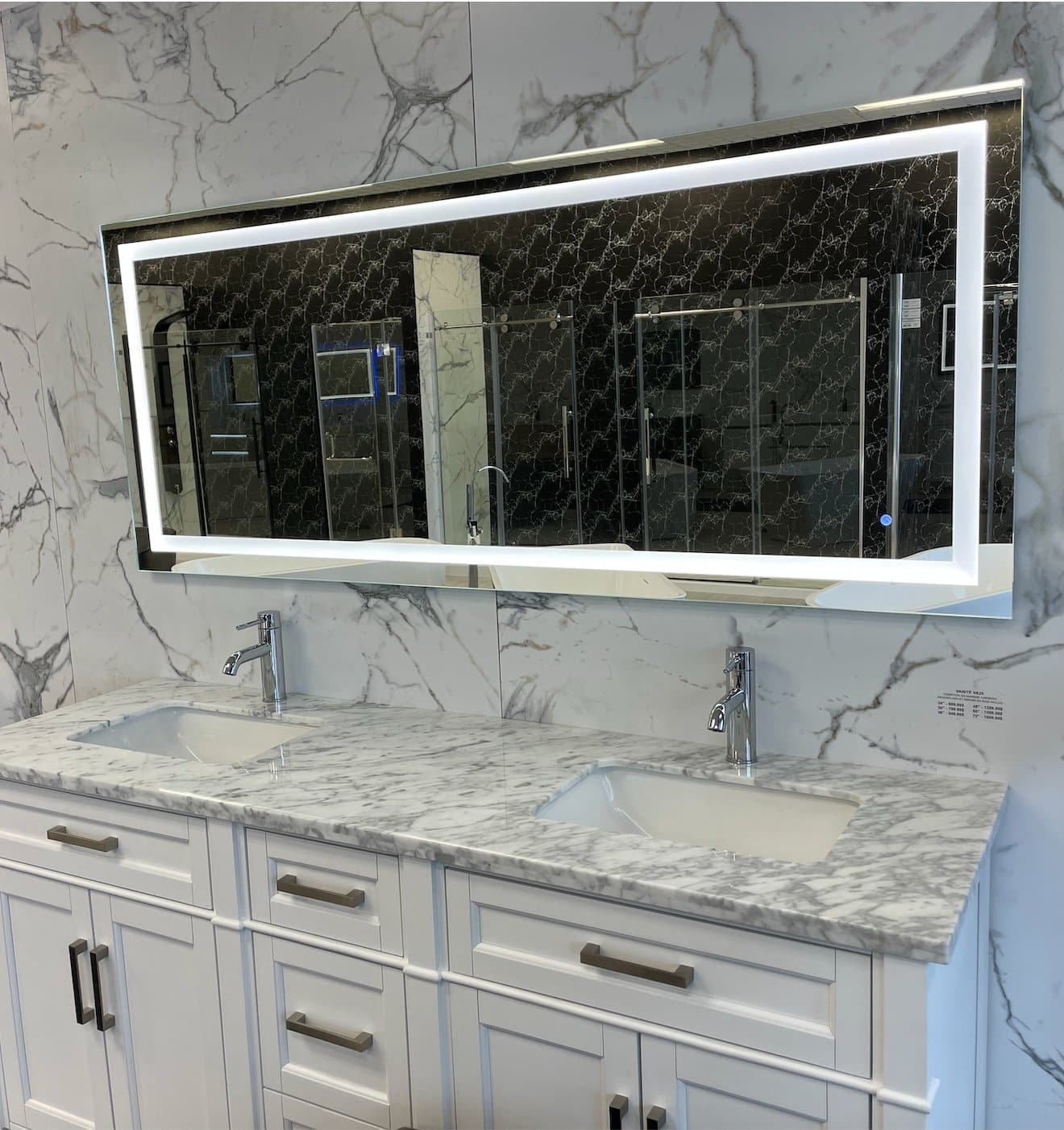 MIROIR LED DL60 - 60 x 32" - SALLE DE BAIN VODA