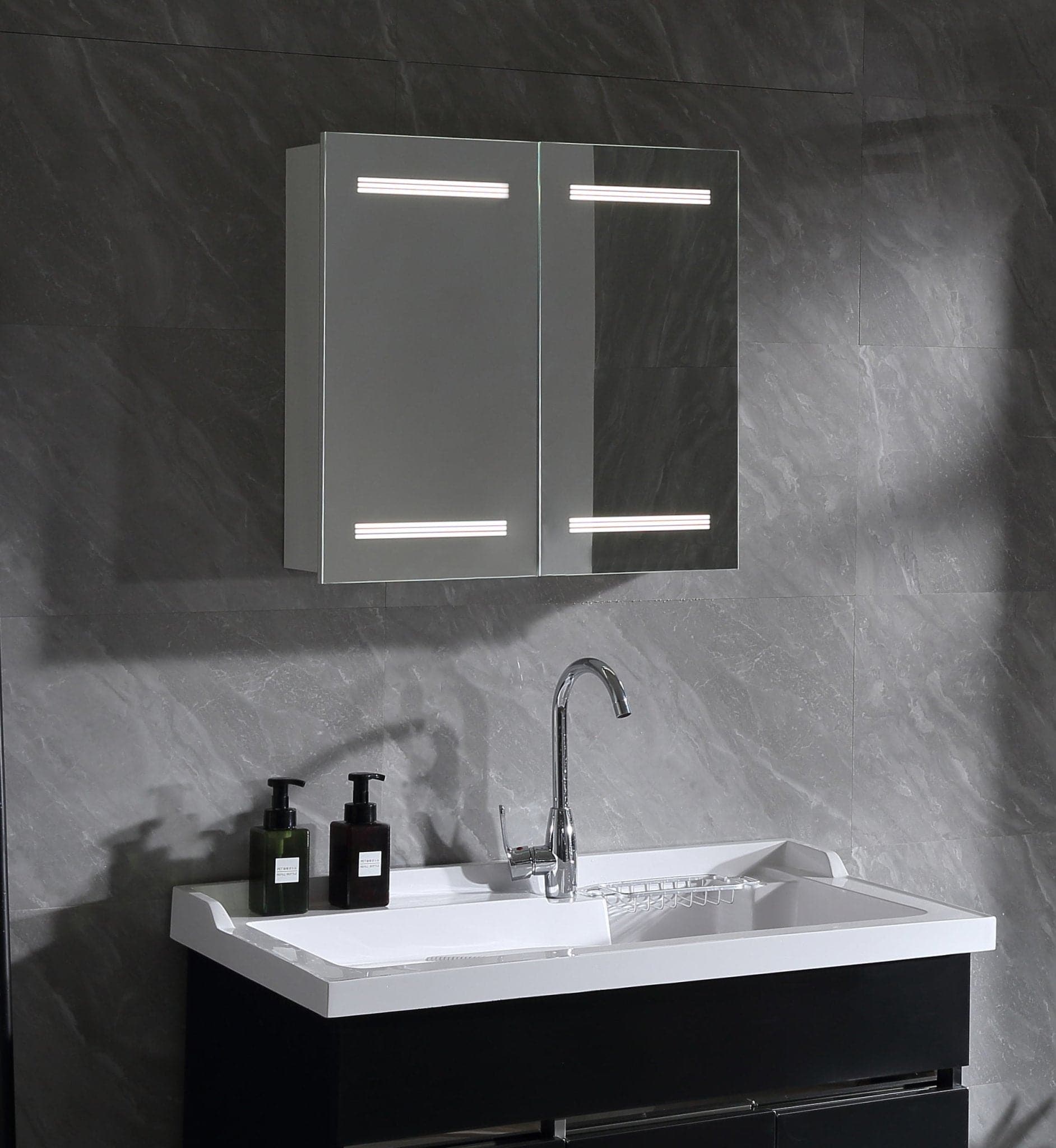 MIROIR PHARMACIE LED - V7 - SALLE DE BAIN VODA