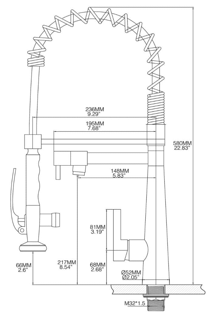 Robinet de cuisine - C14 - SALLE DE BAIN VODA