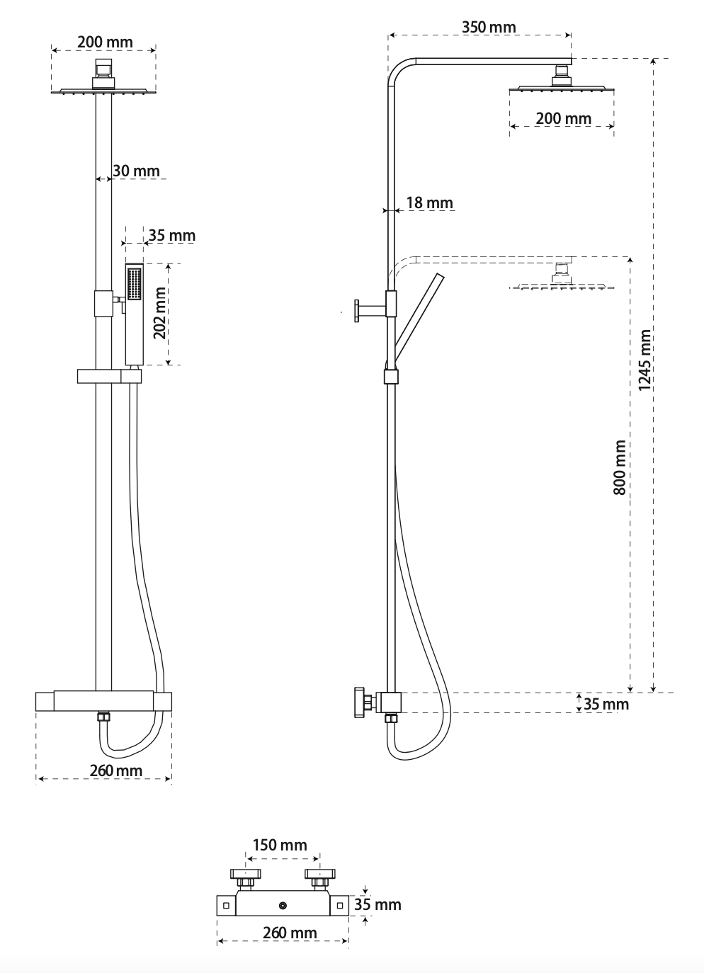 Robinet de douche - F17 - SALLE DE BAIN VODA