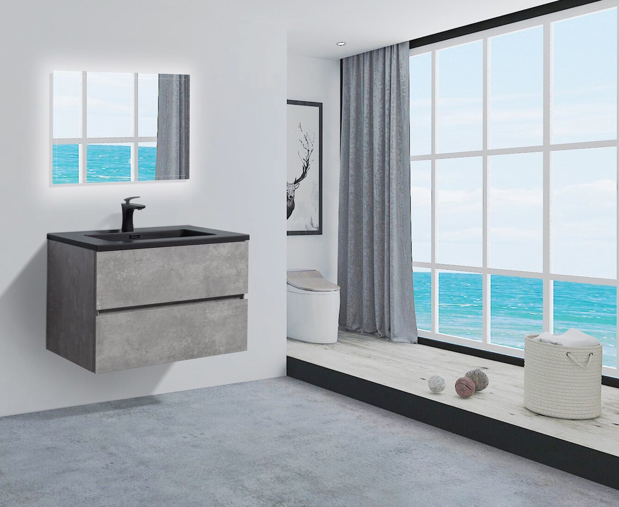 VANITÉ NOVA - 36" - SALLE DE BAIN VODA