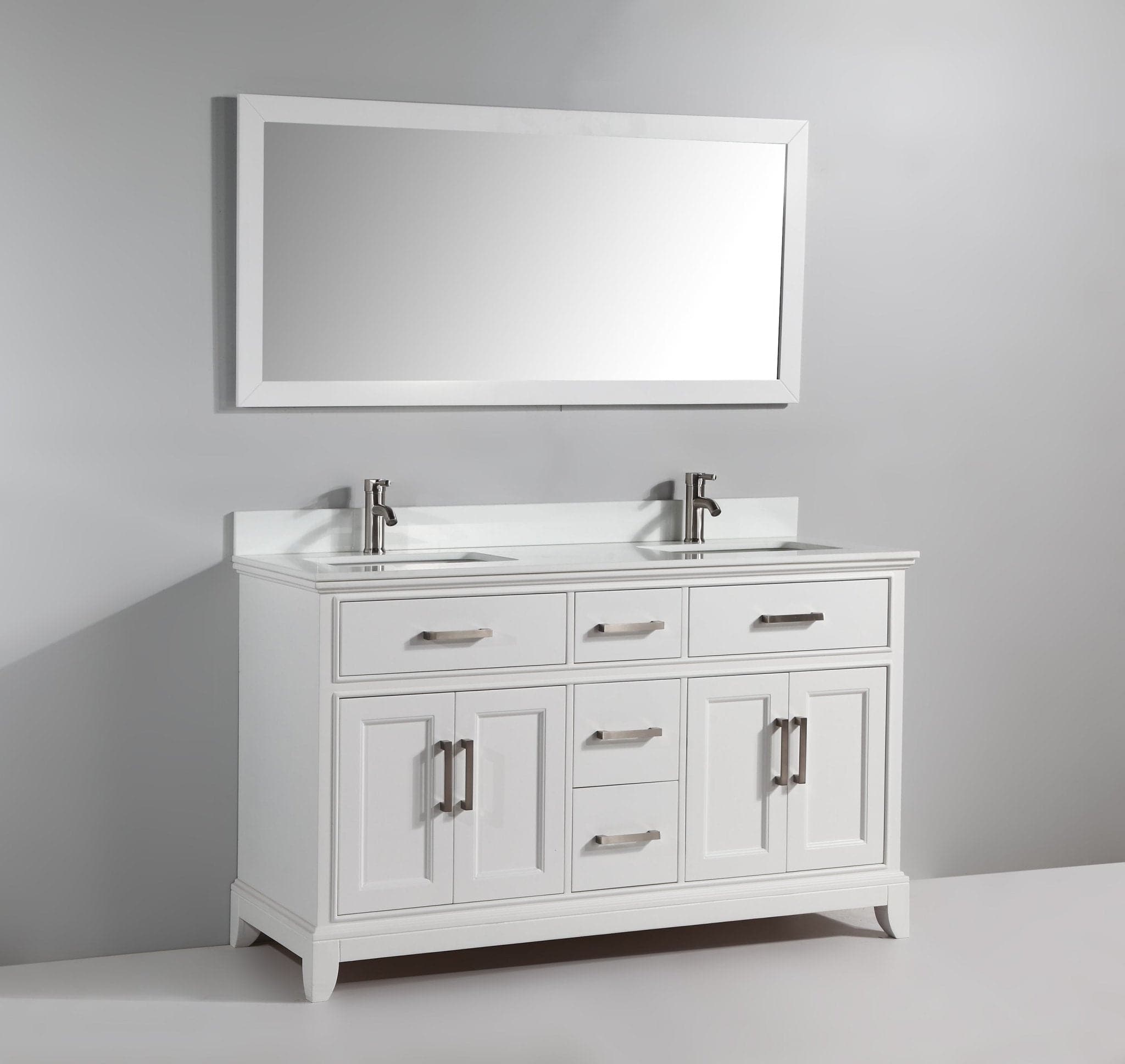VANITÉ VA10 - 60" DOUBLE - SALLE DE BAIN VODA