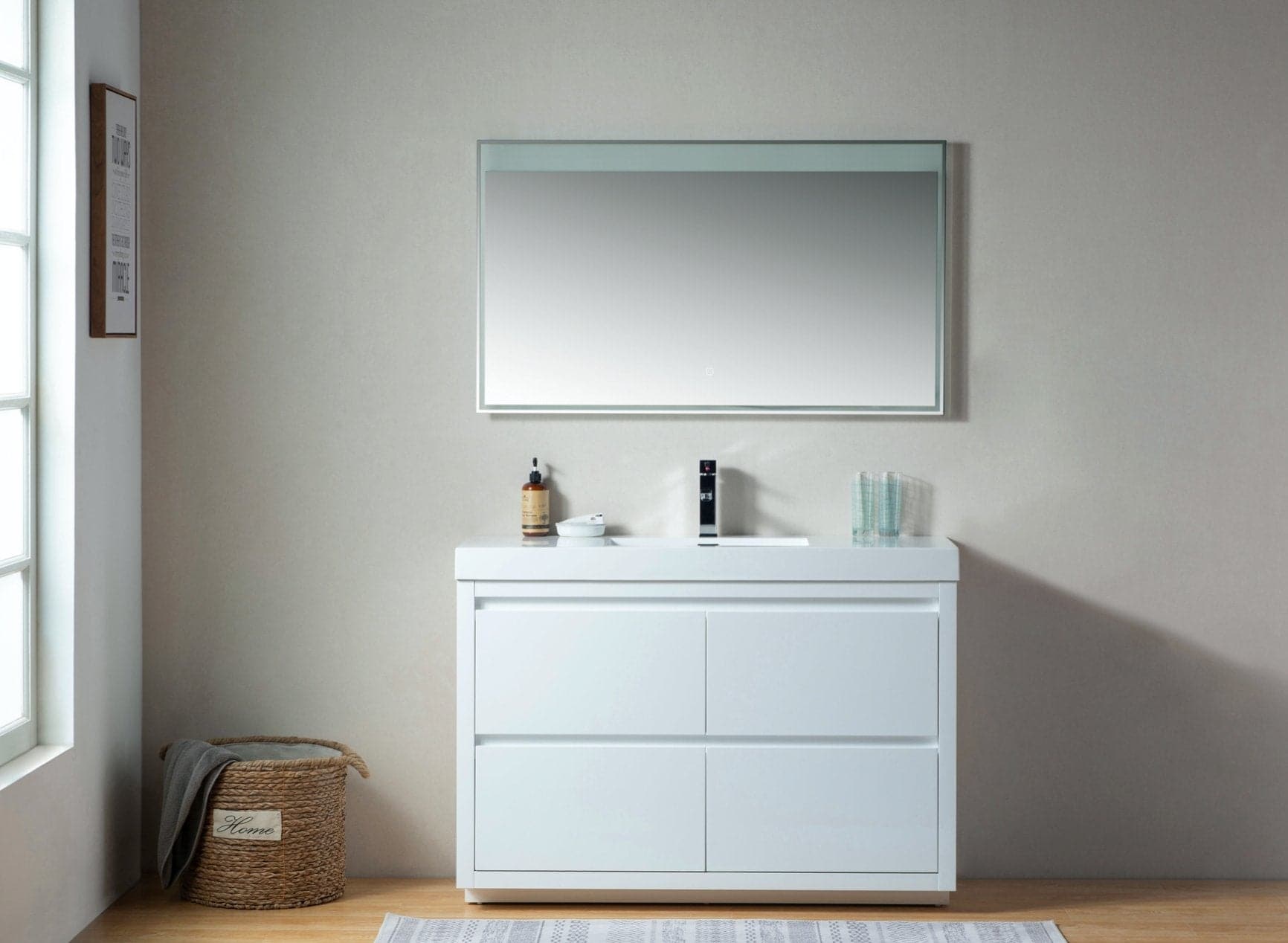 VANITÉ VA60WF - 48" SIMPLE - SALLE DE BAIN VODA