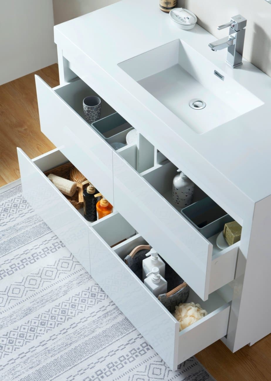 VANITÉ VA60WF - 48" SIMPLE - SALLE DE BAIN VODA