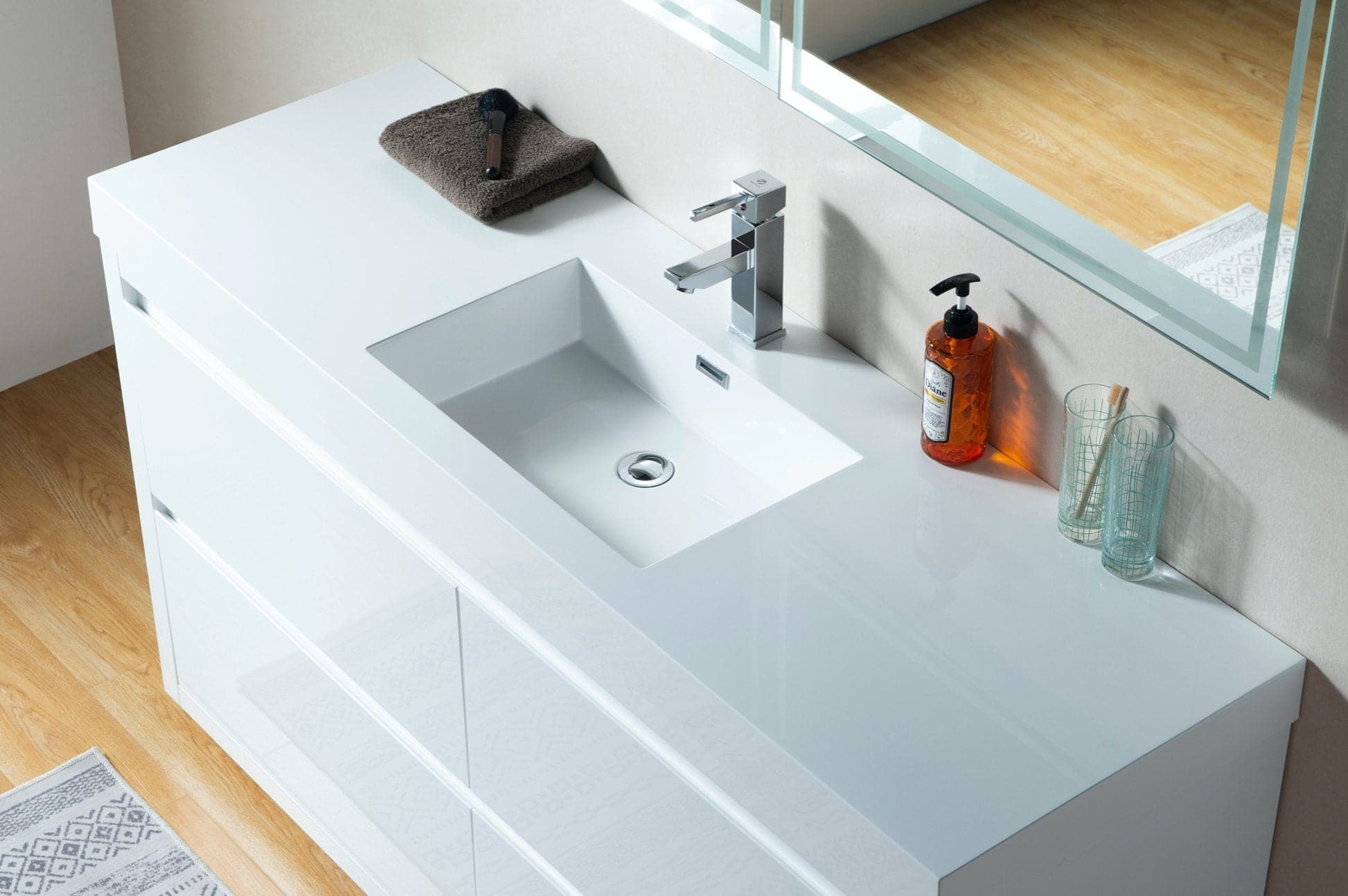 VANITÉ VA60WF - 60" SIMPLE - SALLE DE BAIN VODA