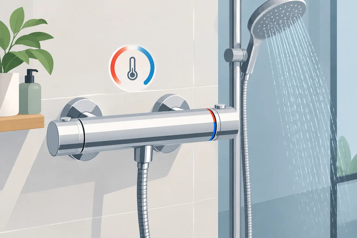 Avis sur le robinet thermostatique de douche
