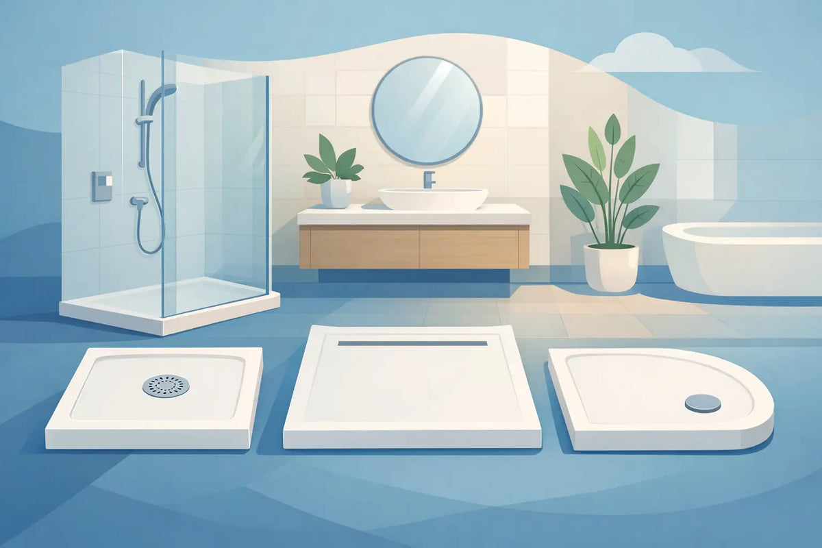 Les meilleures bases de douche pour votre salle de bain