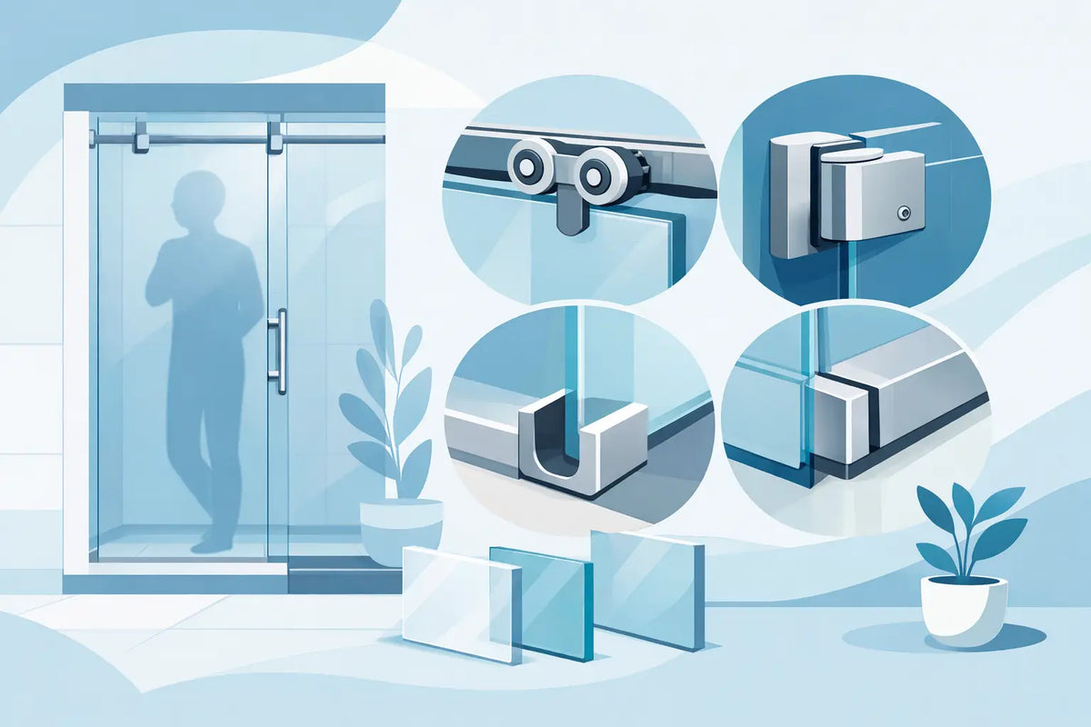 Guide porte douche verre pour bien choisir