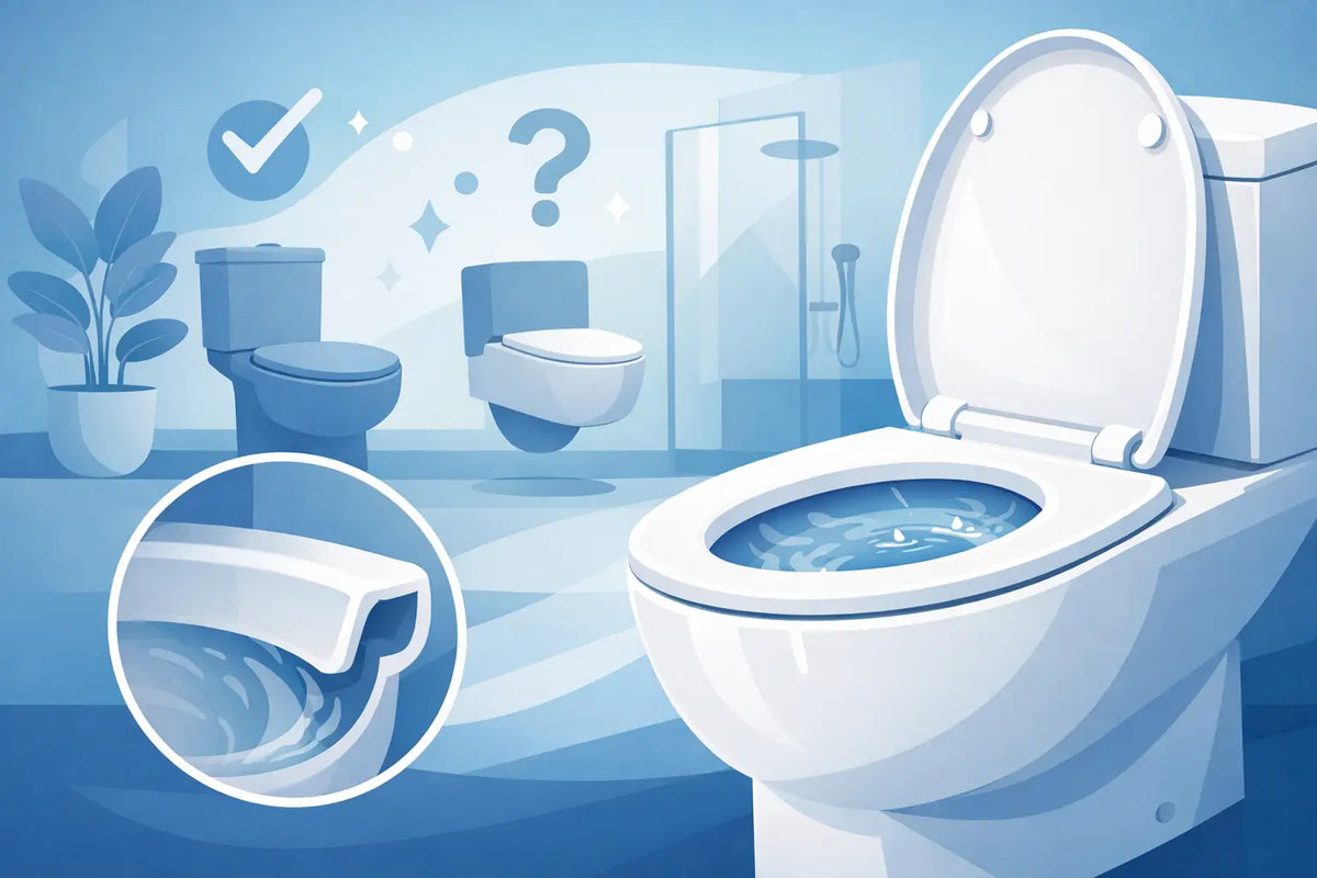 Avis toilettes sans bride pour bien choisir