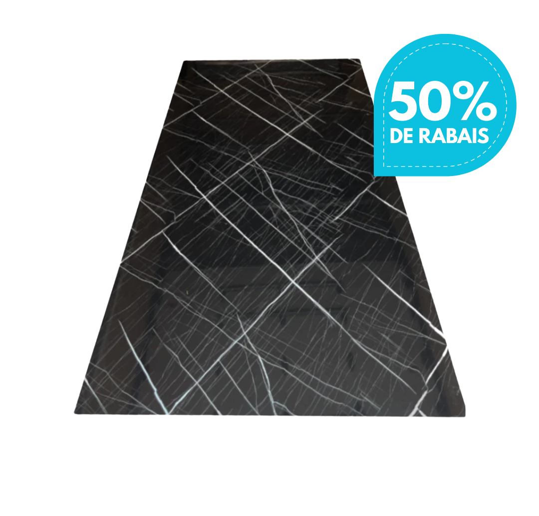PVC SHOWER WALL 4 MM – BLACK