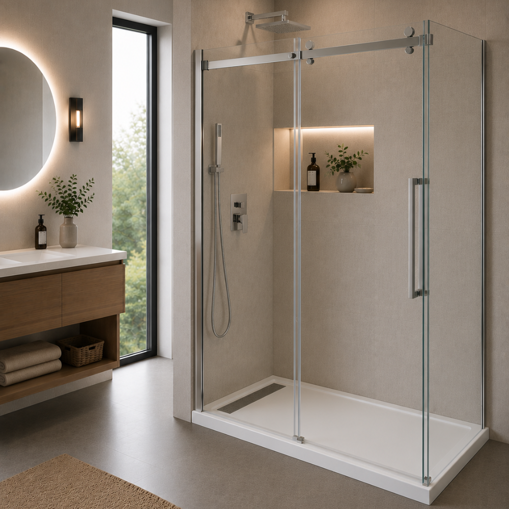 BASE DE DOUCHE BLANCHE - BL32 DRAIN LINÉAIRE