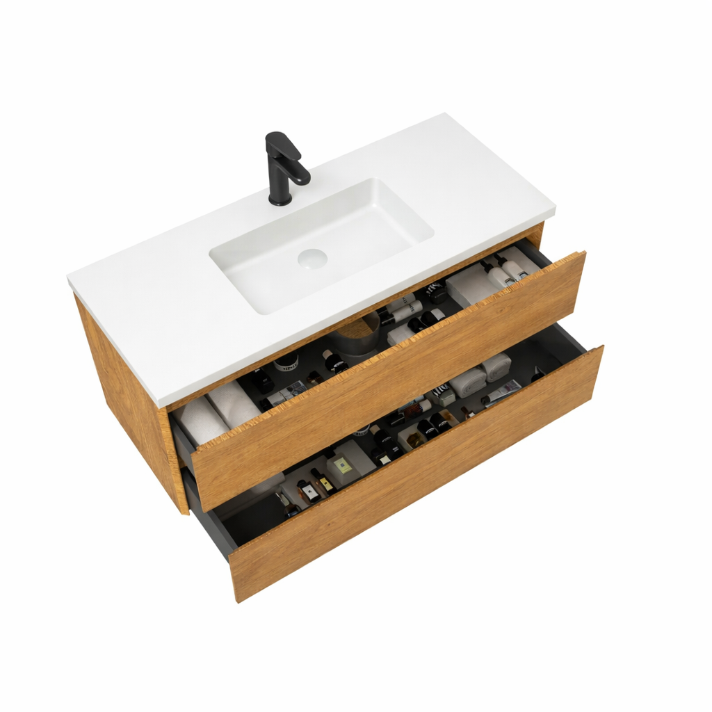 BORA VANITY - 48" WHITE