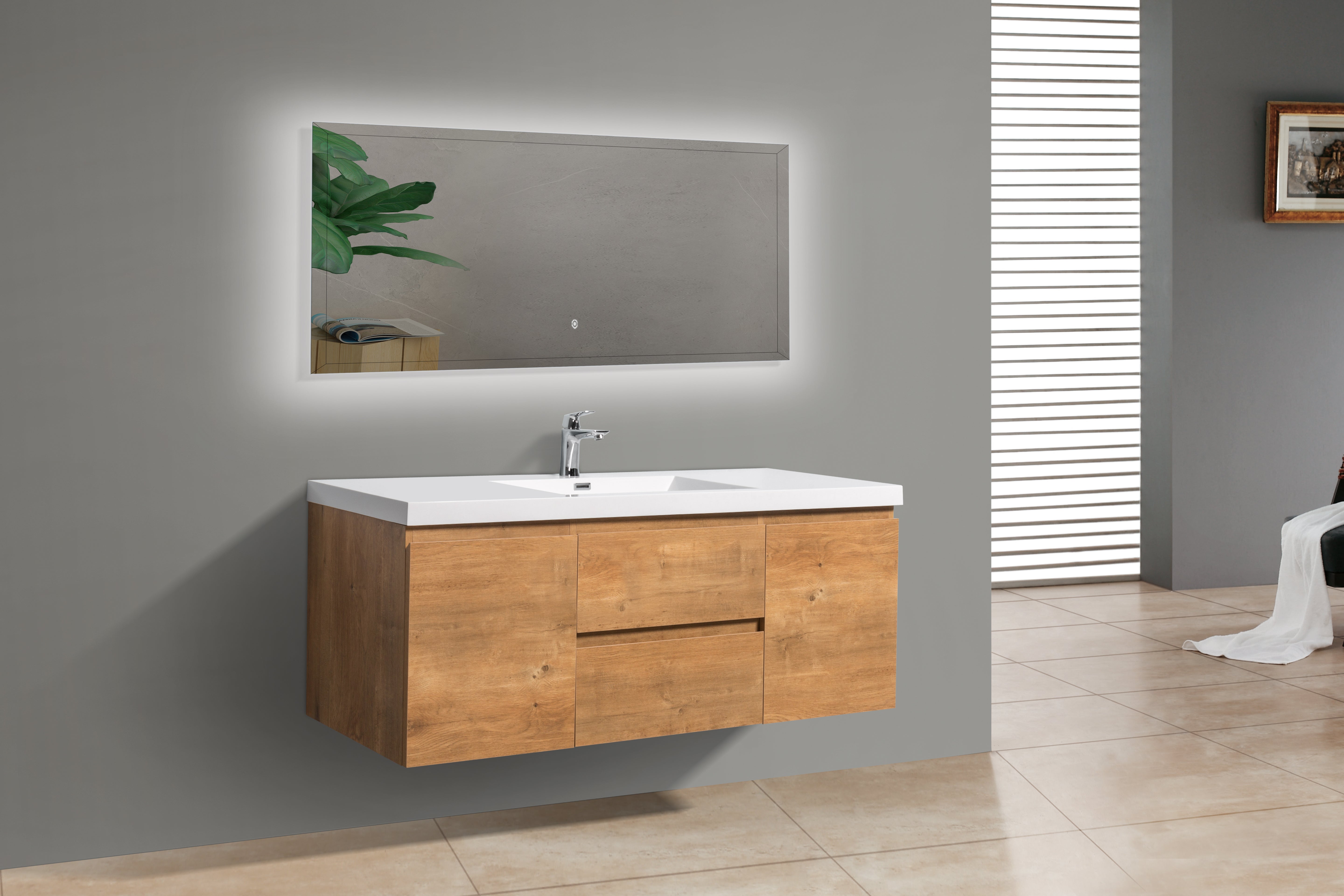 VANITY TERRA - 60" SIMPLE (PROMO)