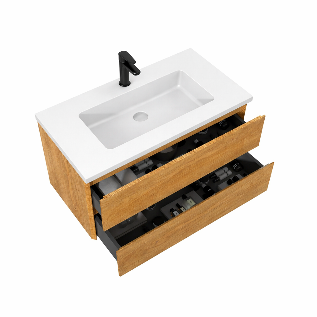 BORA VANITY - 30" WHITE