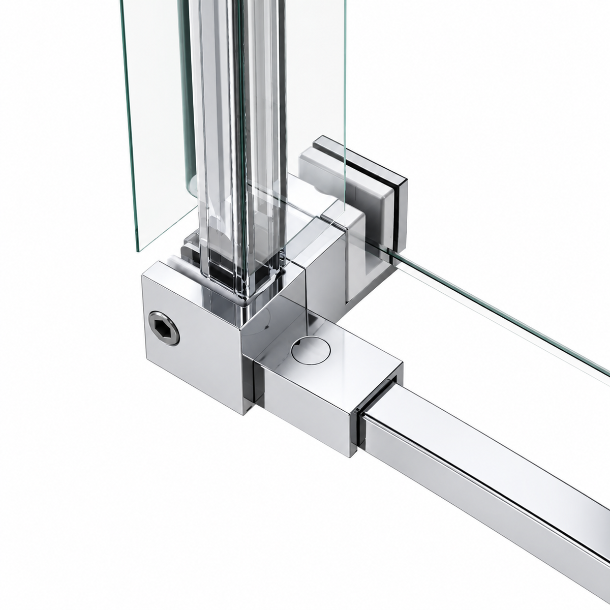 SLIDING SHOWER DOOR - MIKKO 10MM CHROME