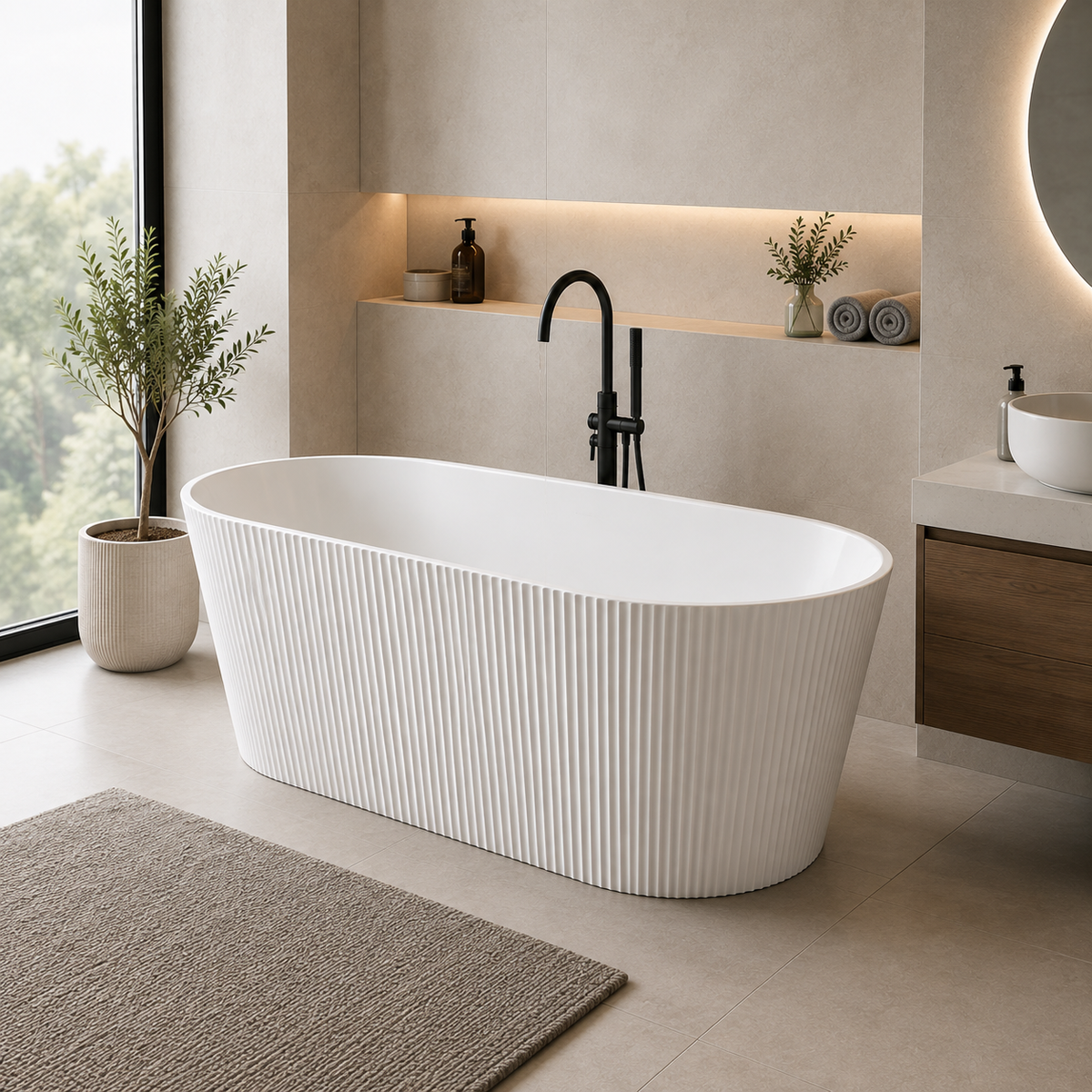 FREESTANDING BATHTUB - ROLLY