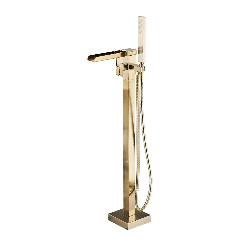 FREESTANDING FAUCET - S40 BRUSHED GOLD