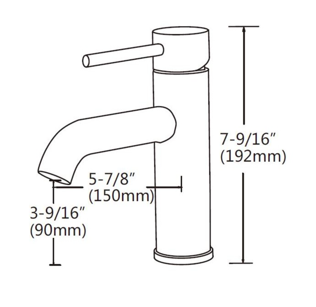 VANITY FAUCET - H13B