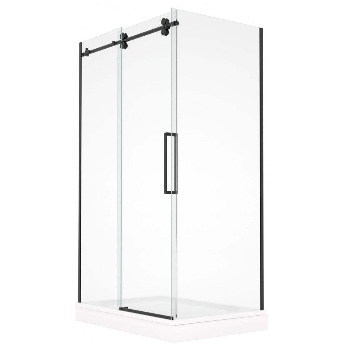 SLIDING SHOWER - MYTO 10MM BLACK