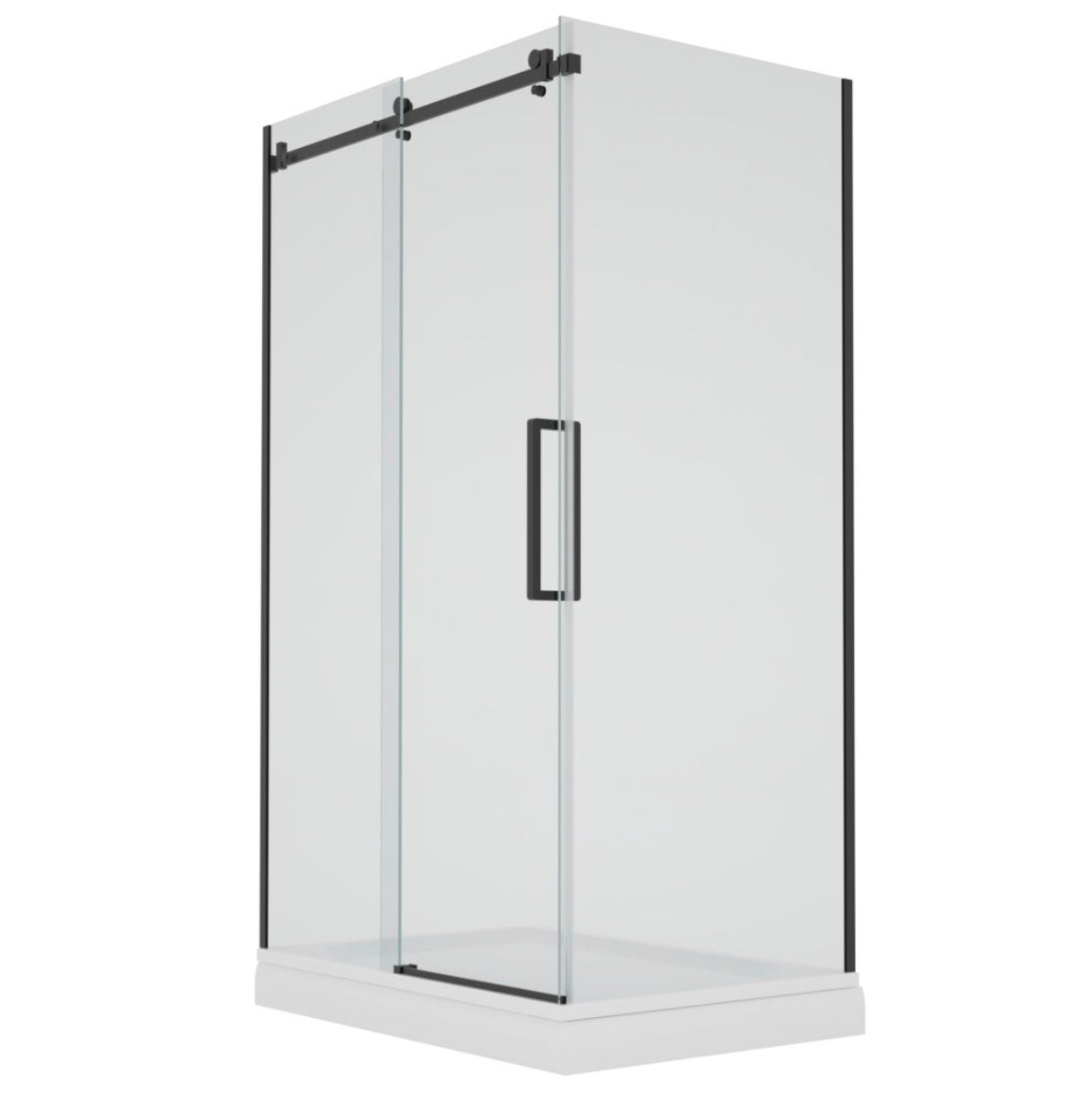 SLIDING SHOWER - MIKOTO 10MM BLACK