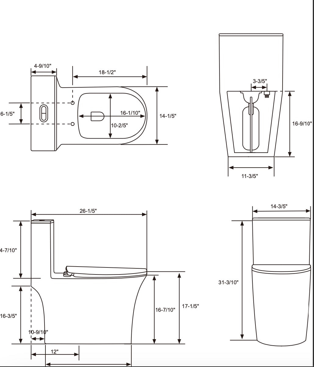 TOILET - TIZO