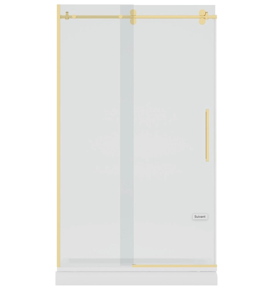 SLIDING SHOWER - MYTO 10MM BRUSHED
