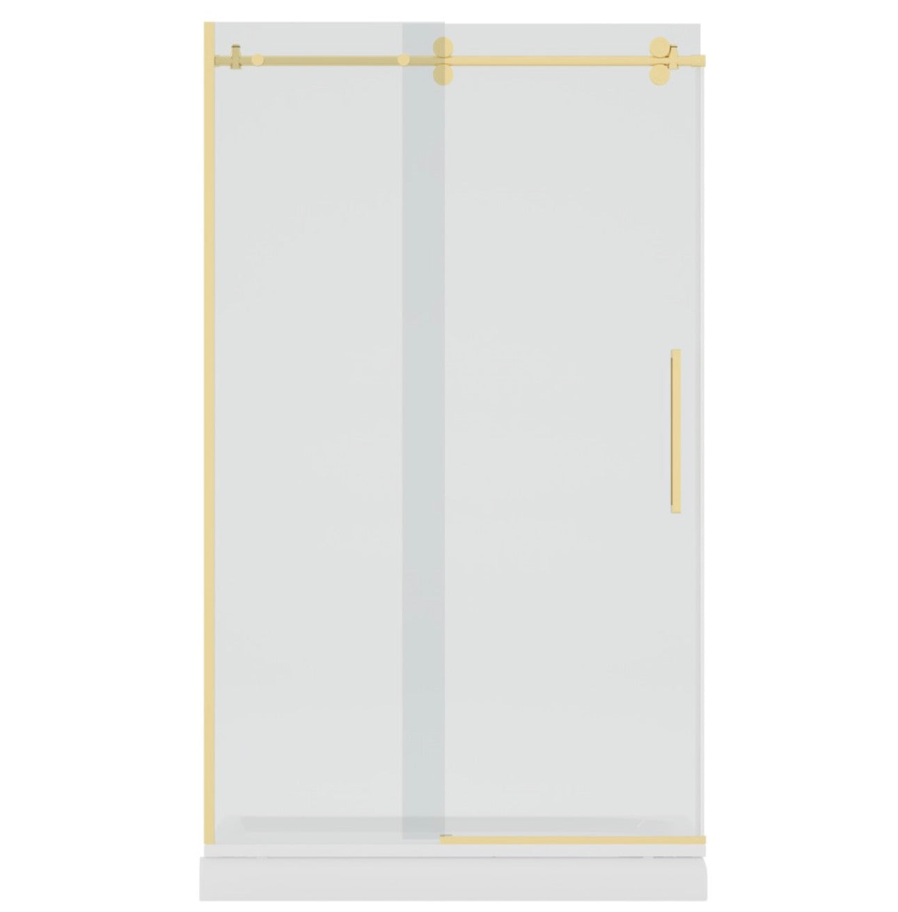 MYTO SLIDING SHOWER DOOR - 10MM BRUSHED GOLD