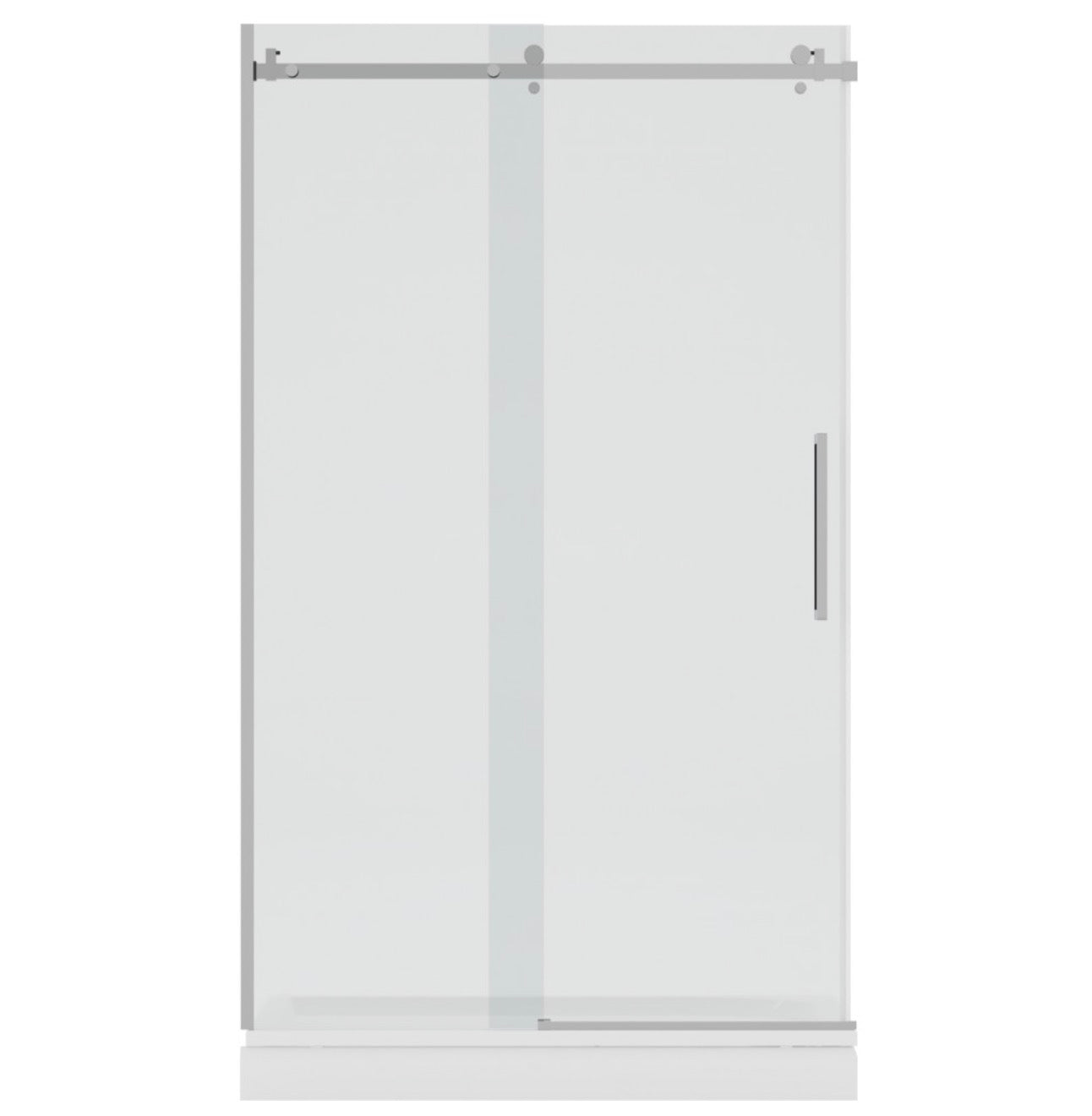 SLIDING SHOWER DOOR - MIKOTO 10MM BRUSHED