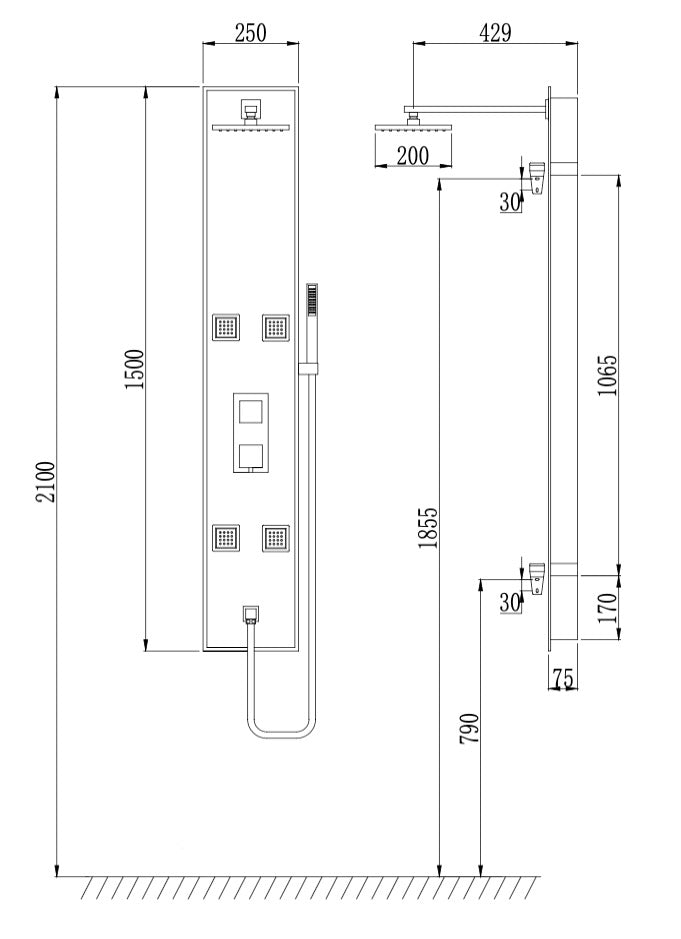 SHOWER COLUMN - TG24