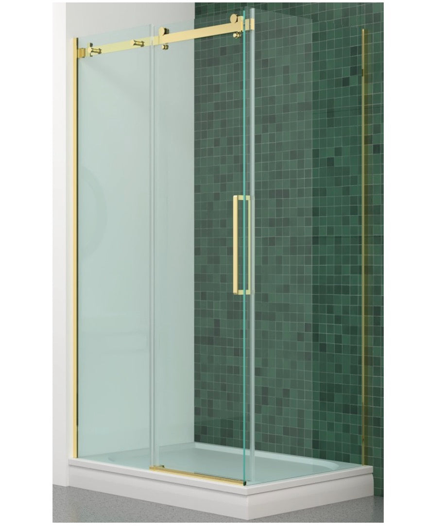 SLIDING SHOWER - MIKOTO 10MM BRUSHED GOLD