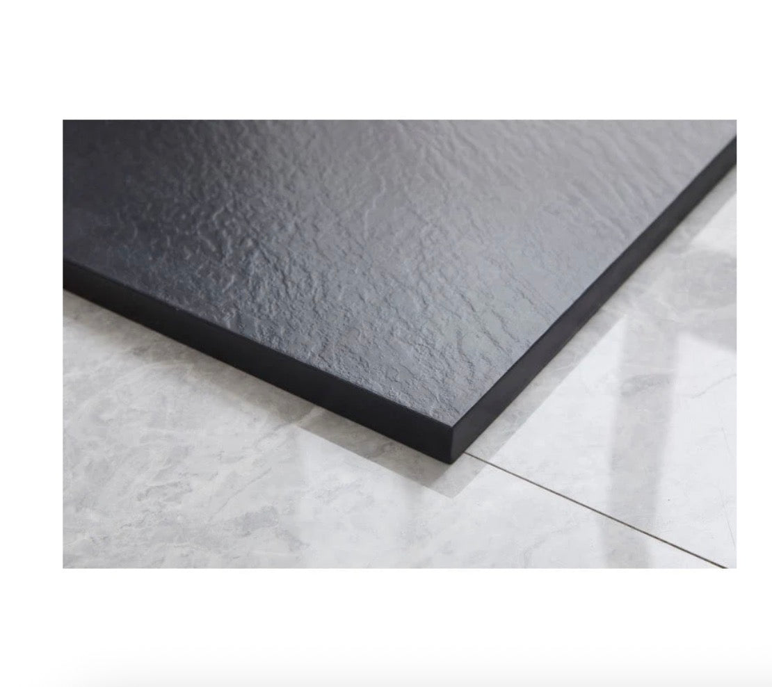 DOUCHE RECTANGLE - LIDO NOIR 32 X 40"