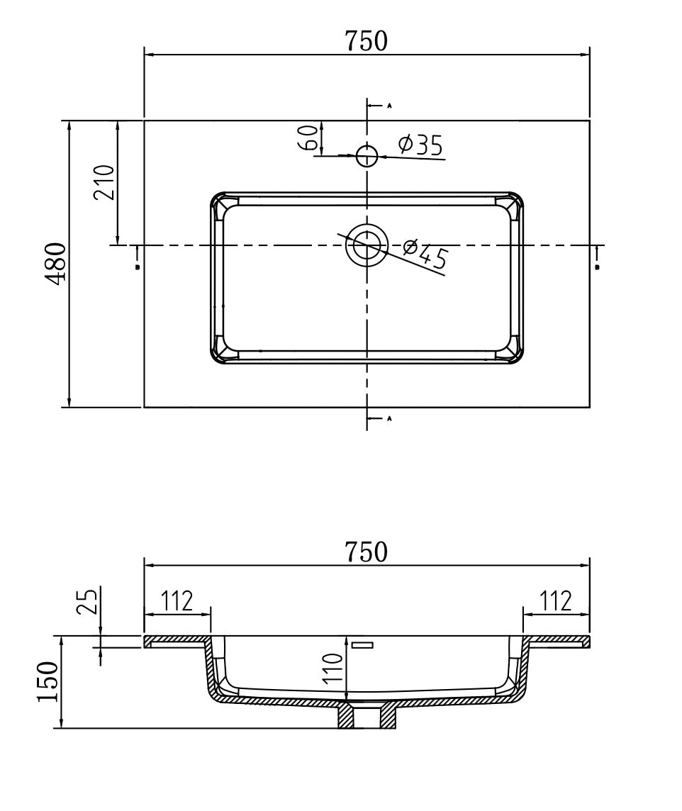 VANITY NOVA - 30" WHITE