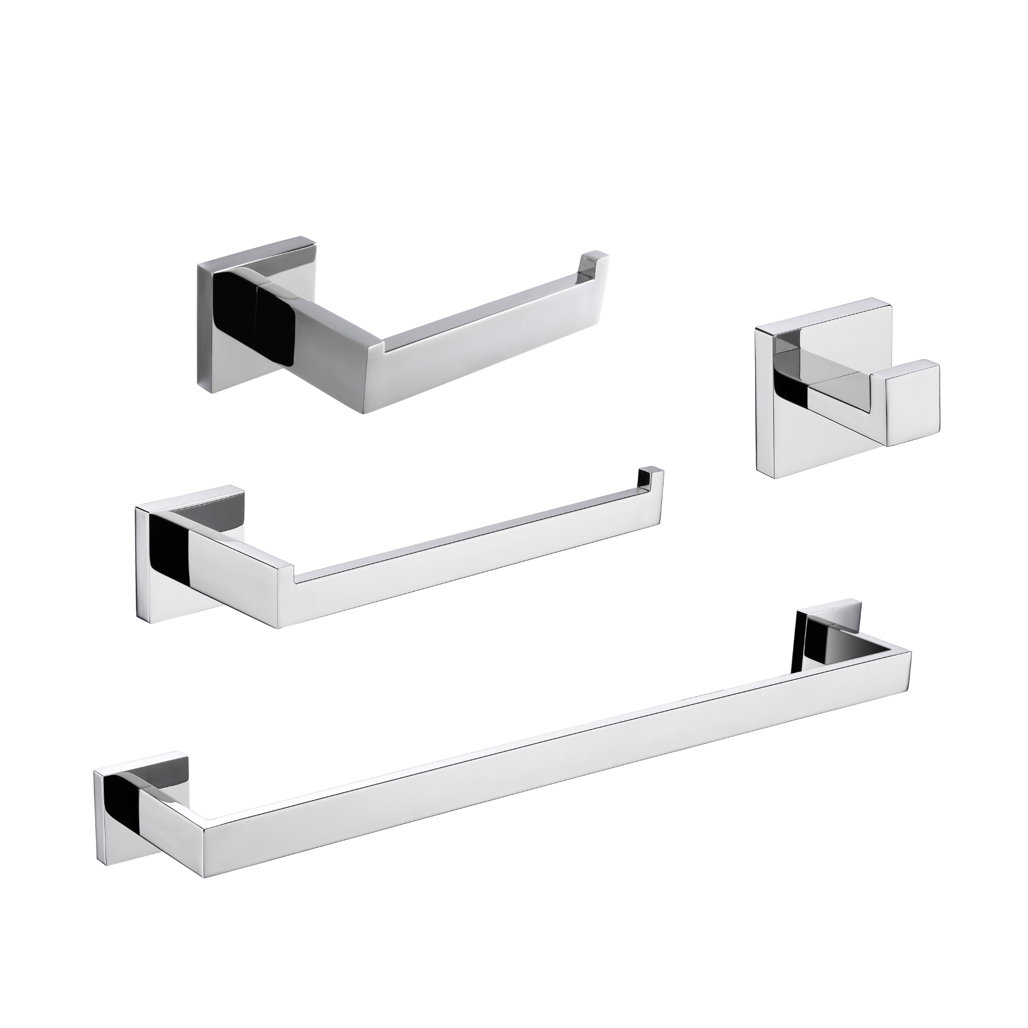 Bathroom accessory set - RUBI CHROME