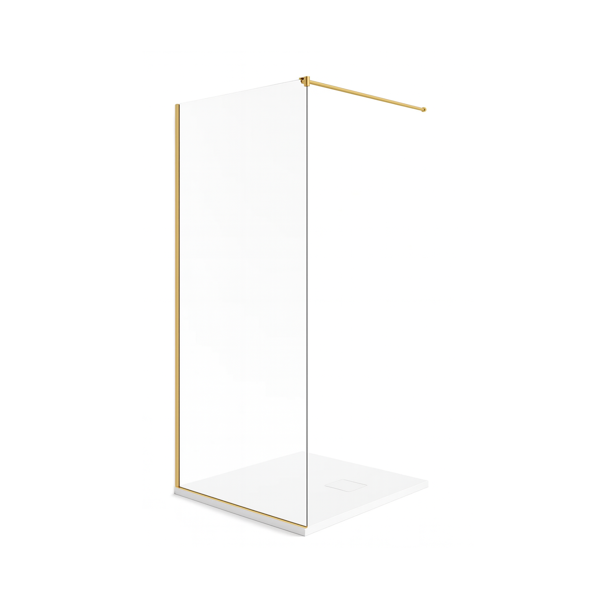 PANNEAU DE DOUCHE - ITALO OR BROSSÉ